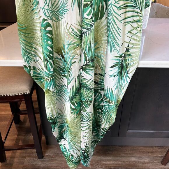 Jennafer Grace Palm Kaftan One Size EUC - Picture 6 of 9